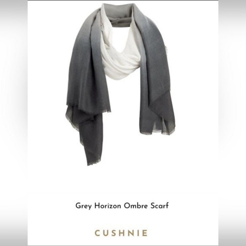Grey Horizon Ombre Scarf
